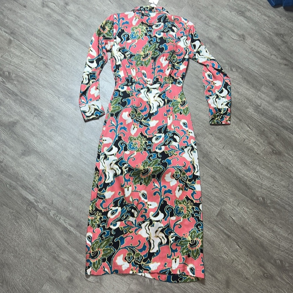 Cleobella‎ Edna Long Sleeve Midi Dress Gypsy Bloom - Picture 4 of 16